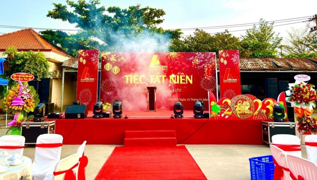 Tổ chức tiệc tất niên trọn gói tại Phú Mỹ, Bà Rịa Vũng Tàu