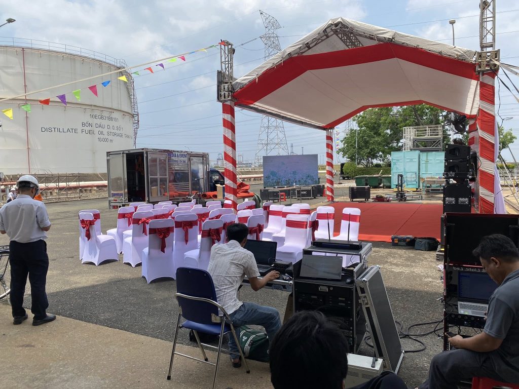 cho thuê thiết bị sự kiện chuyên nghiệp tại Châu Đức