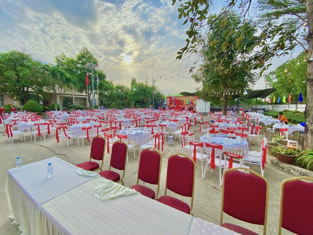 Setup sự kiện chuyên nghiệp tại Châu Đức